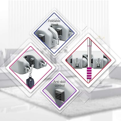 Brooms And Toiletries Organizer