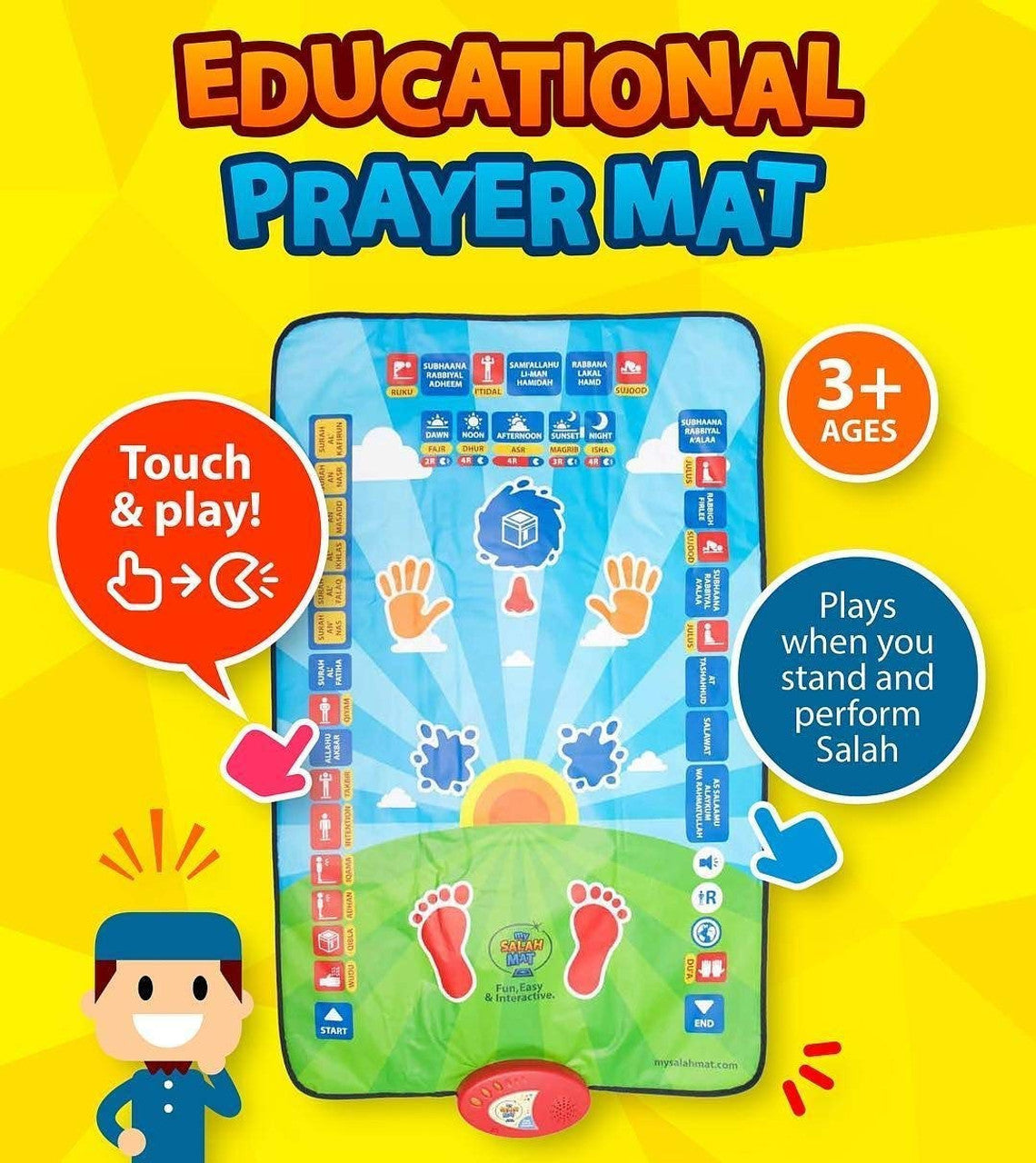 Kids Educational Prayer Mat